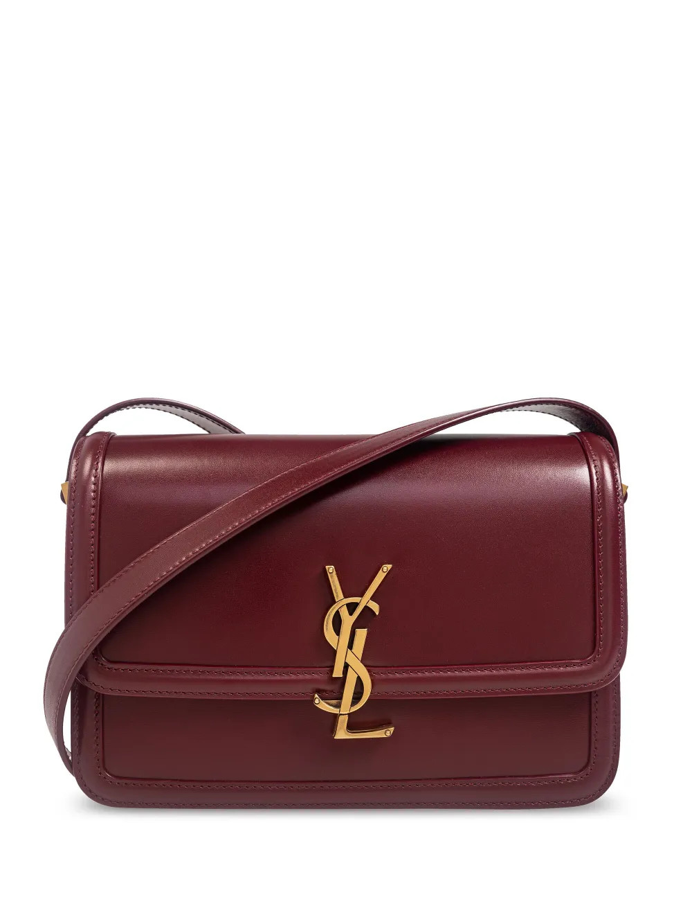 Saint Laurent | Medium Solferino Satchel Bag | Red | FARFETCH PT | Farfetch Global
