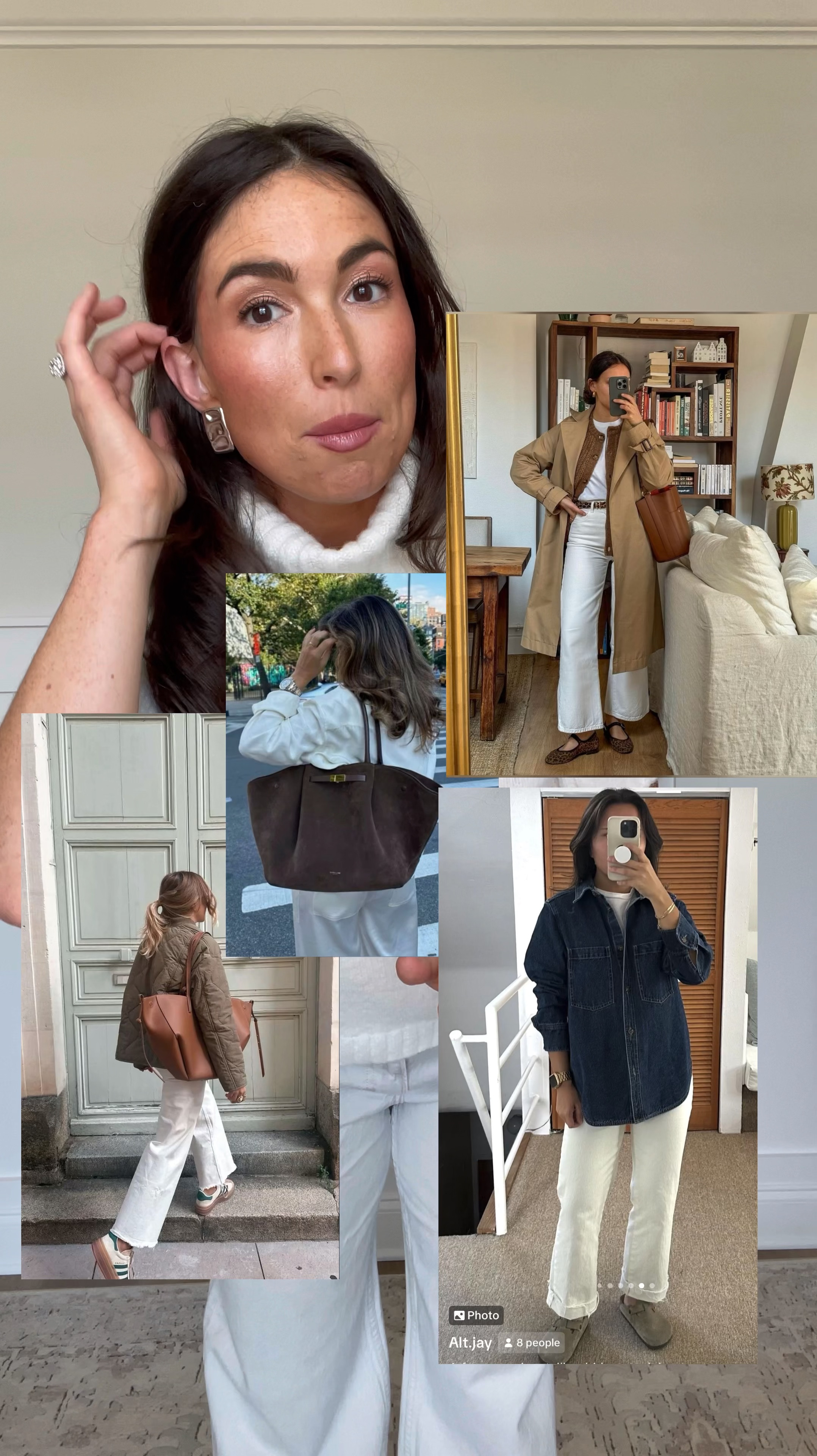 Denim has a baggier fit. I’m wearing my true size but could’ve sized down. Order your true size for a baggy look, order a size down for a more fitted look. Sweater runs tts

#LTKStyleTip #LTKFindsUnder50 #LTKFindsUnder100