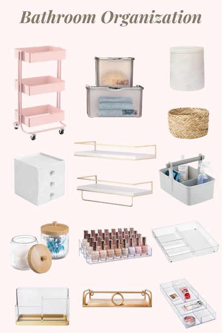 Everything you need to organize your bathroom! 

#LTKunder50 #LTKhome
