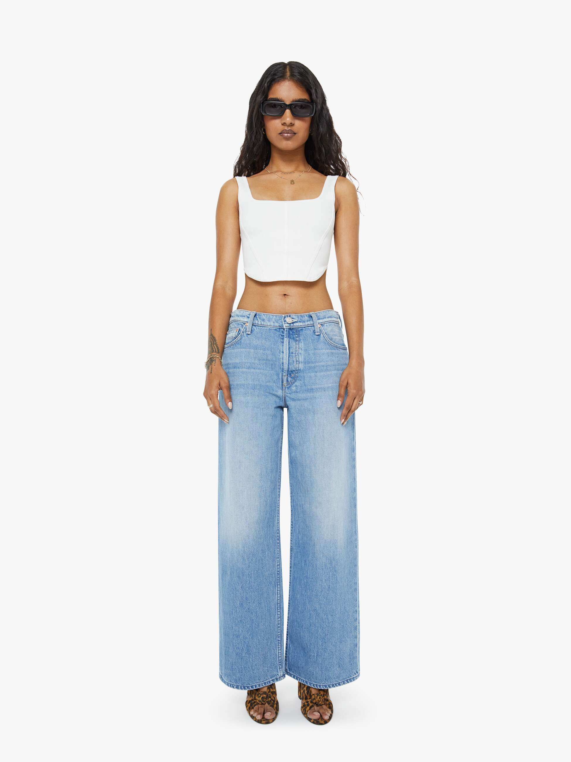 PETITES The Lil Rerun Zip Sneak - Last Bite | Mother Denim