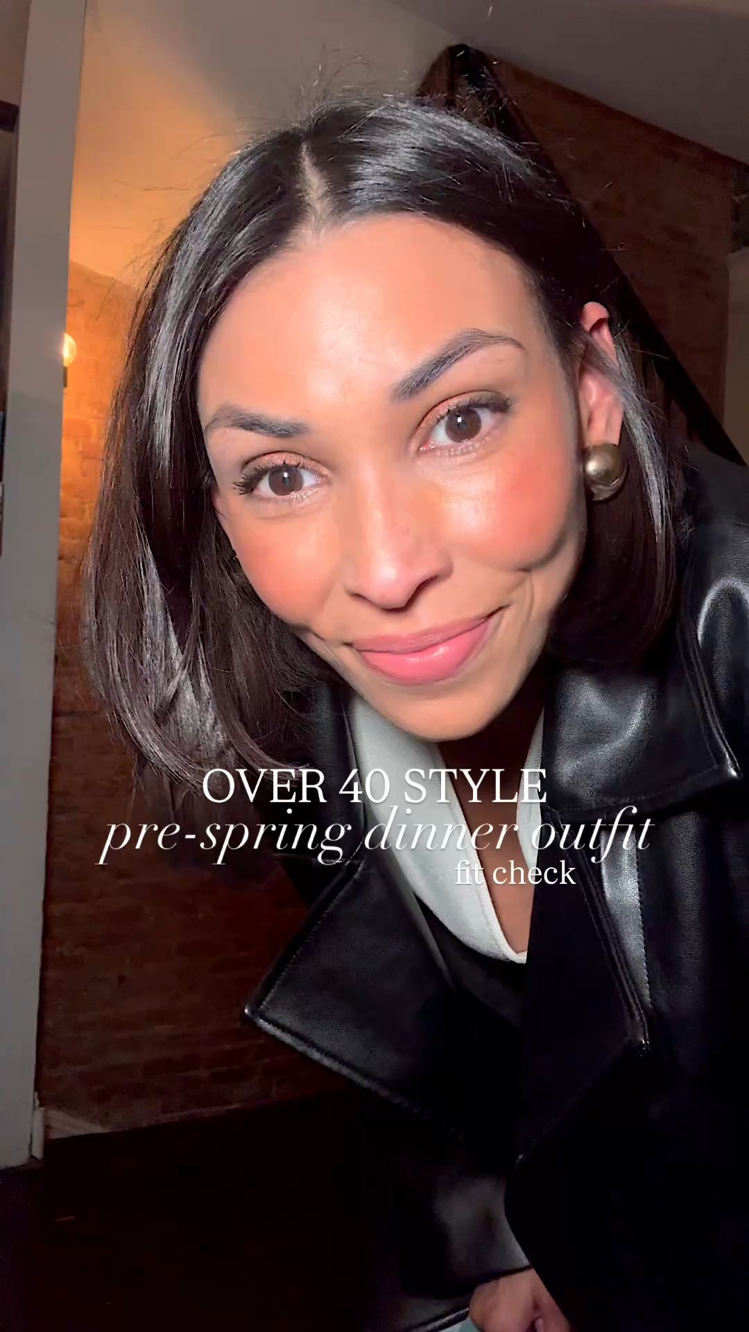 Over 40 Style pre-spring dinner outfit 

#LTKShoeCrush #LTKOver40 #LTKFindsUnder100