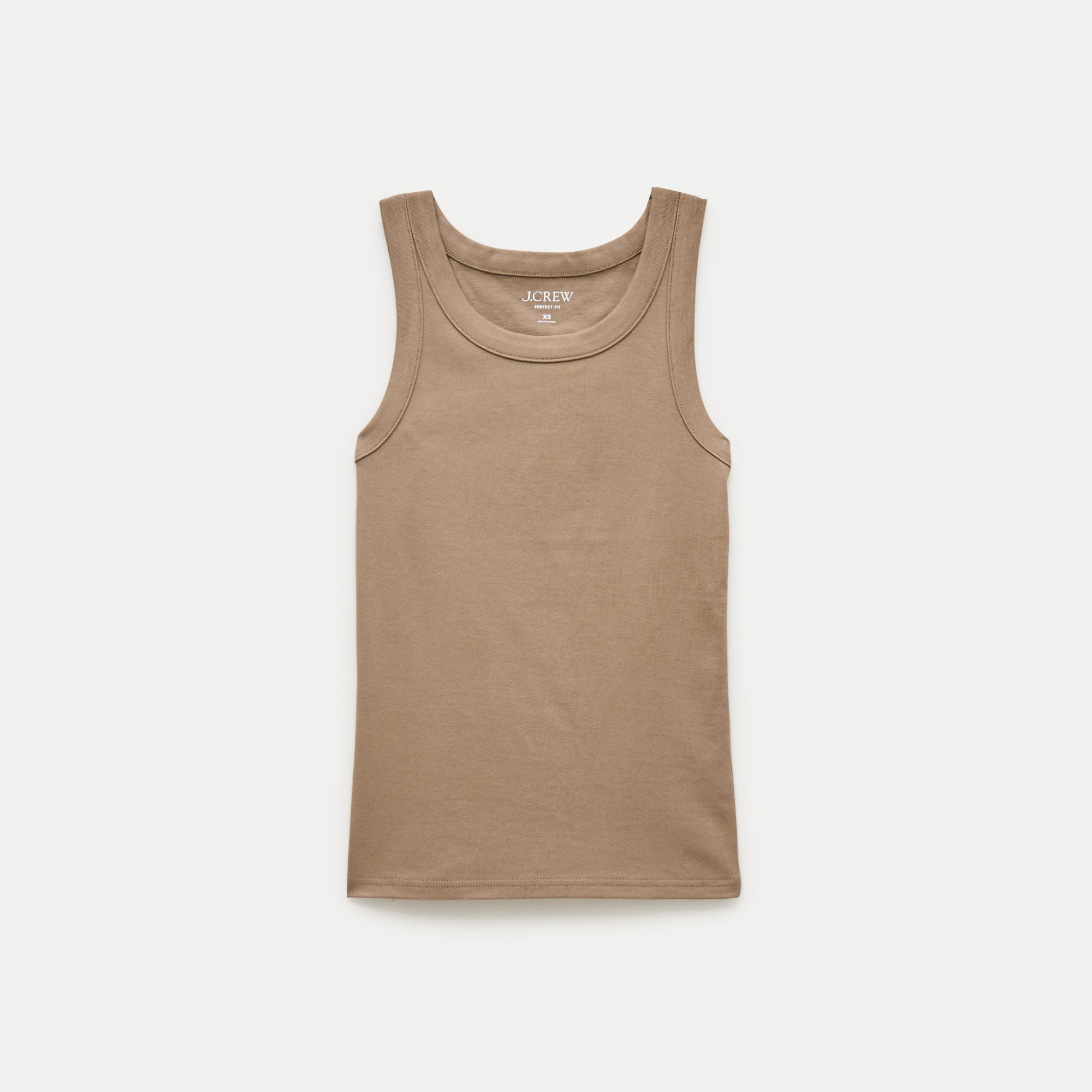 New perfect-fit high-neck tank top | J. Crew US