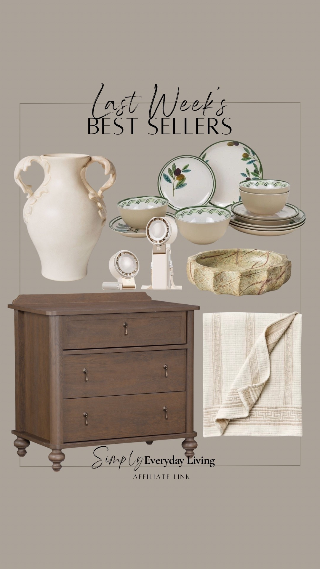 Last week best sellers