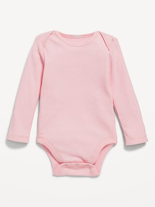 Long-Sleeve Ribbed Bodysuit for Baby | Old Navy (US)