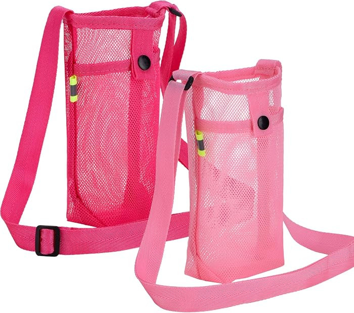 Tainehs Water Bottle Holder Carrier with Adjustable Shoulder Strap - Beach & Sports Bottle Bag fo... | Amazon (US)