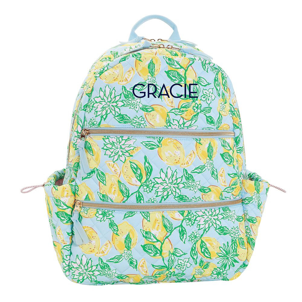 Lilly Pulitzer Quilted Make Lemonade Backpack | Pottery Barn Teen