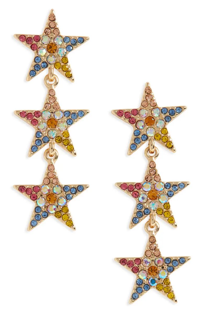 8 Other Reasons Pavé Crystal Star Drop Earrings | Nordstrom | Nordstrom