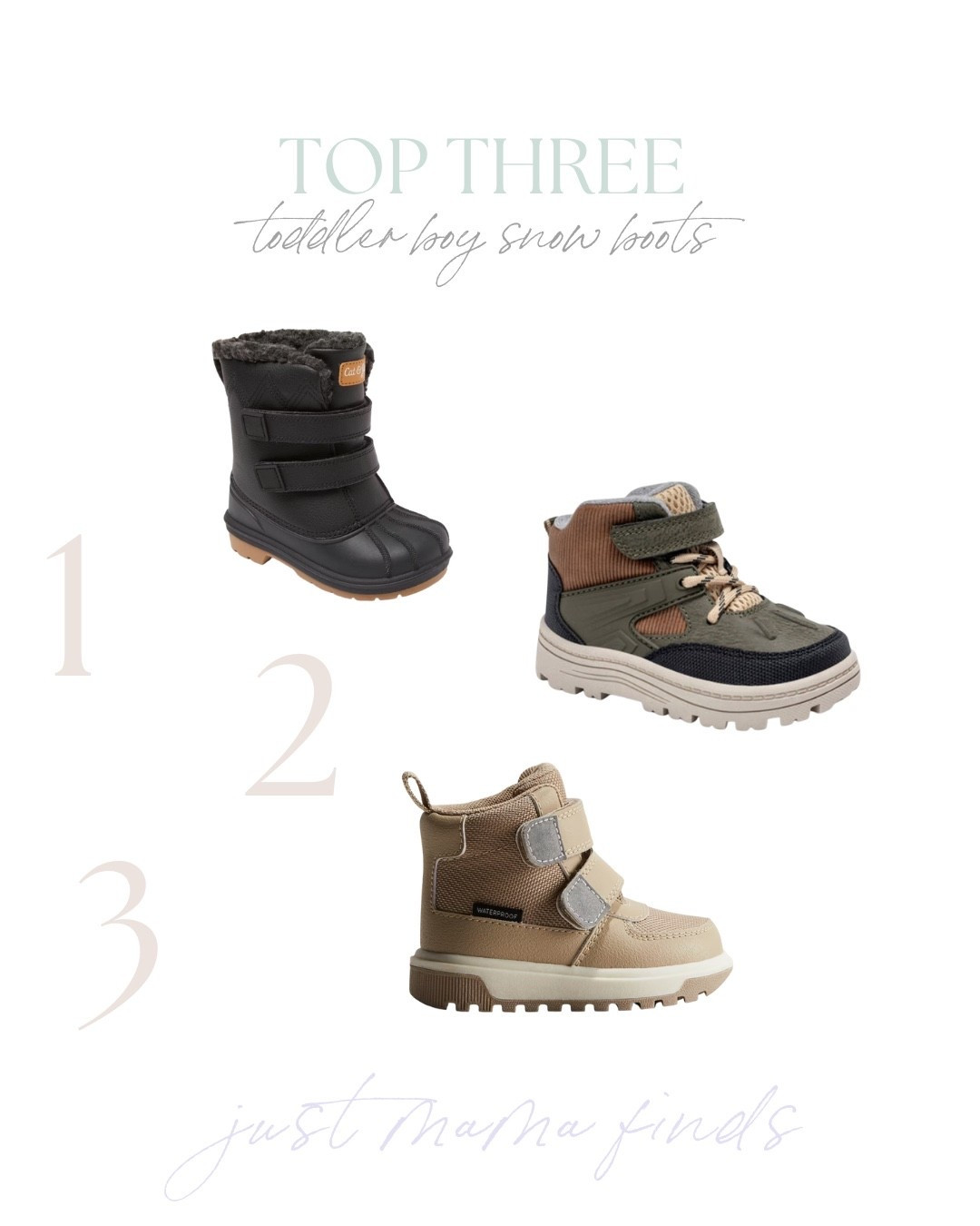 Boys snow boots! 

#LTKKids #LTKFindsUnder50 #LTKBaby