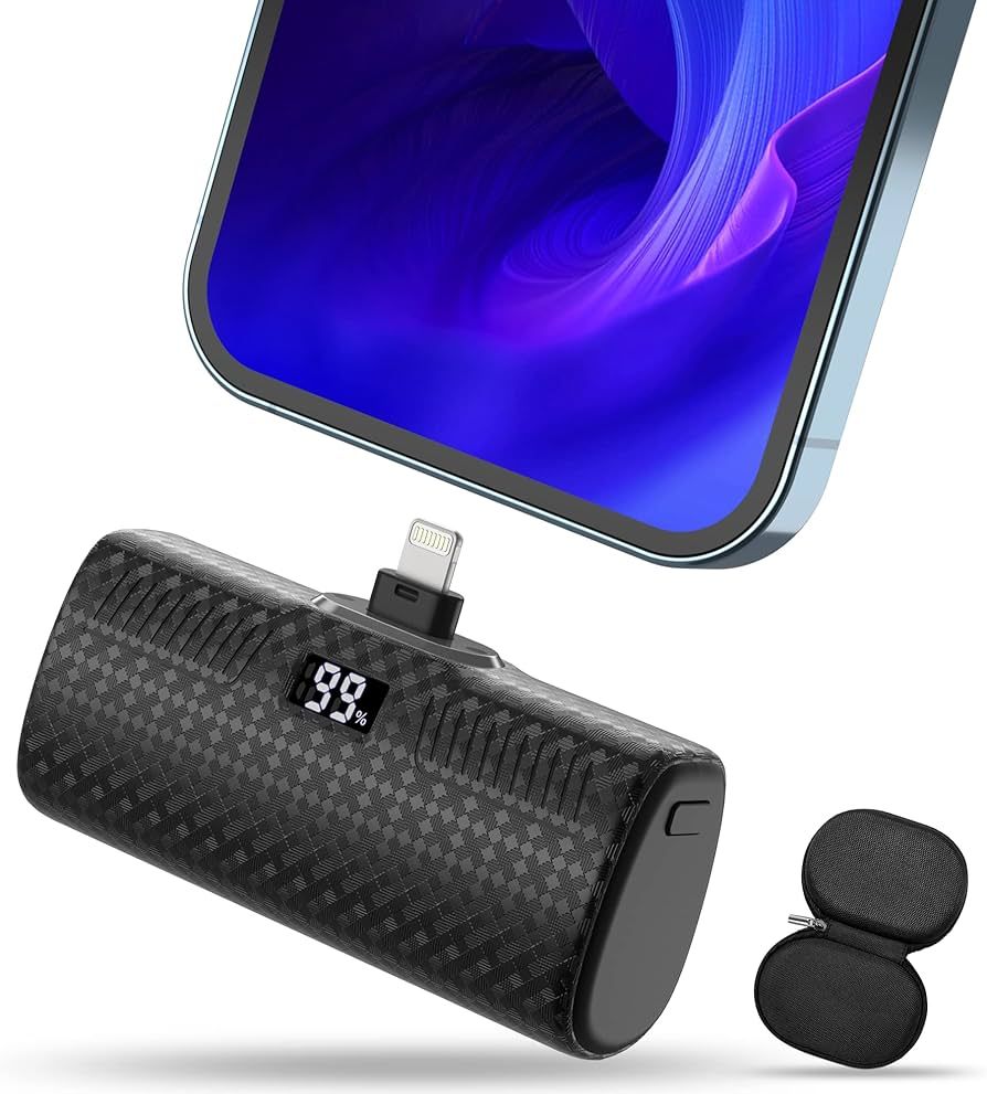 GIN FOXI Portable Charger for iPhone, 22W PD Super Fast Charging Upgraded 5000mAh Small Portable ... | Amazon (US)