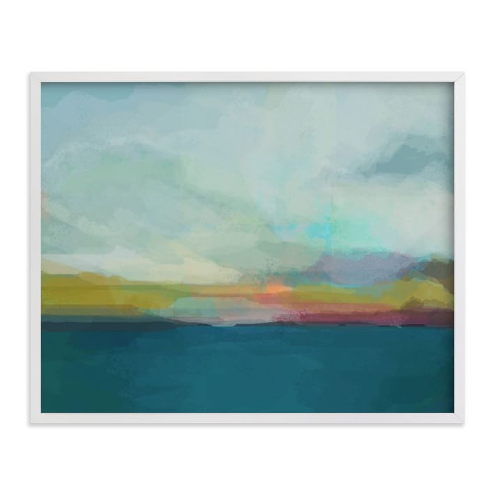 Morning Walk II Framed Wall Art by Minted for West Elm | West Elm (US)