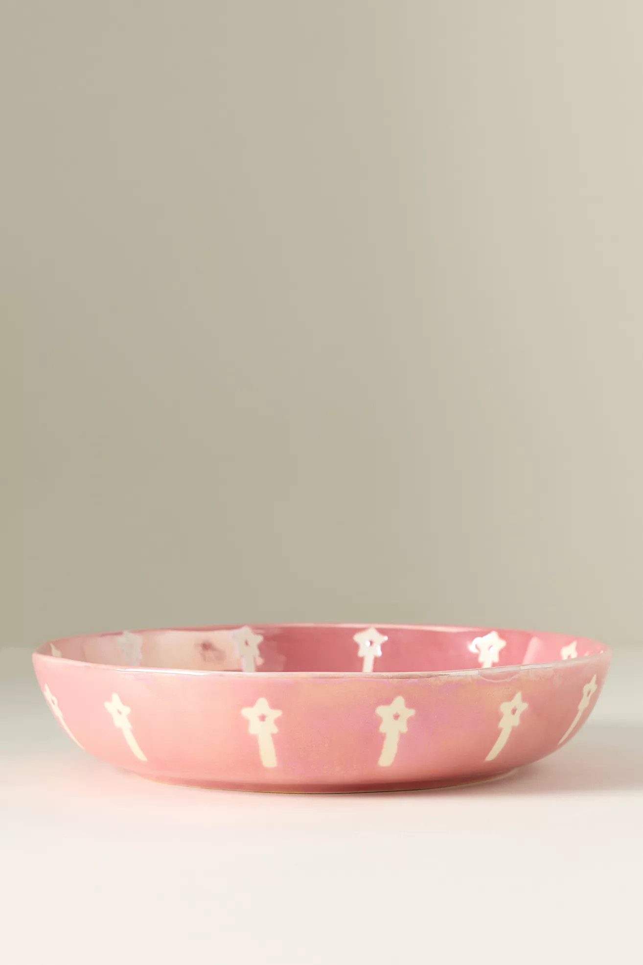 Vida Luster Stoneware Pasta Bowl | Anthropologie (US)