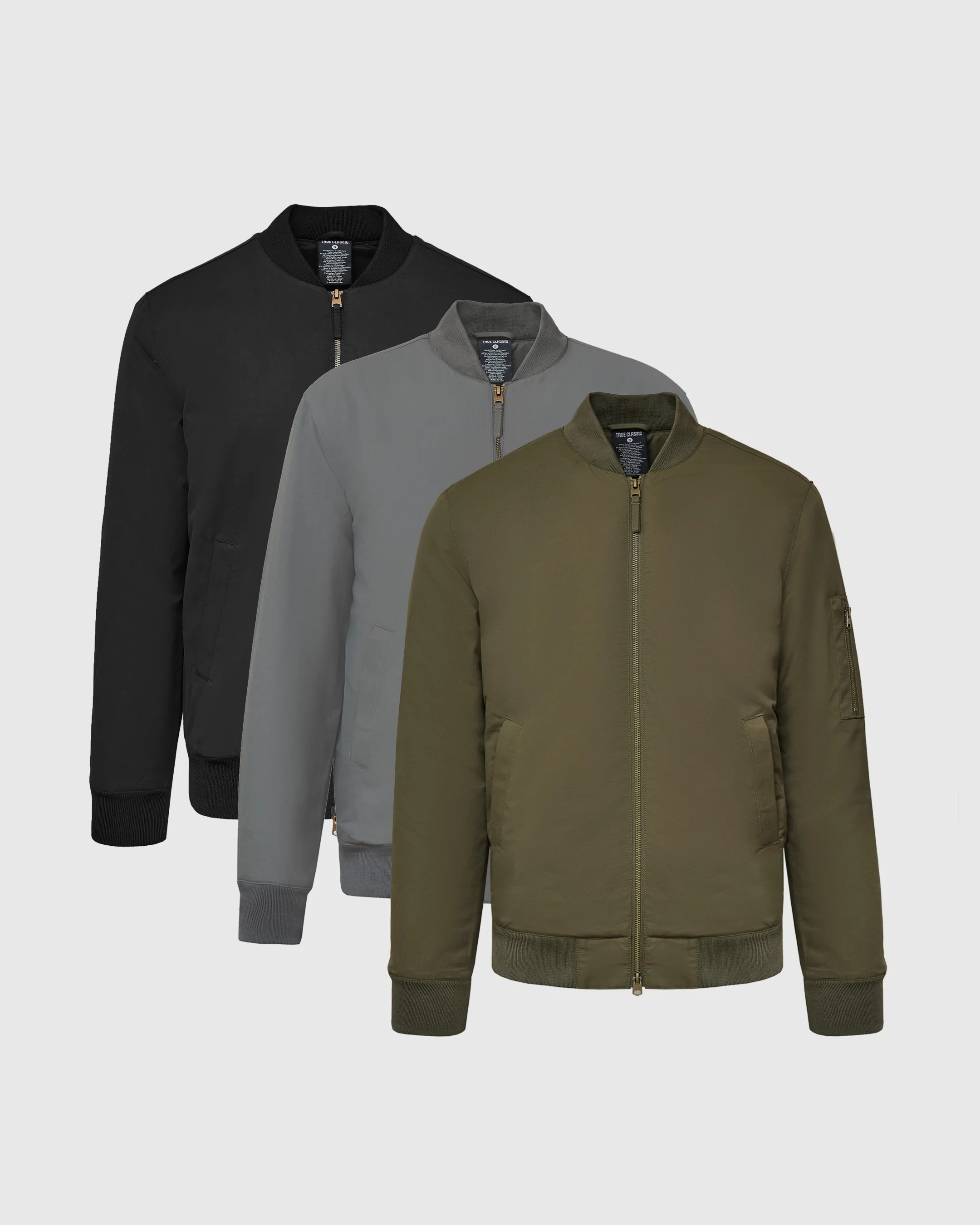 Core Color Bomber Jacket 3-Pack | True Classic