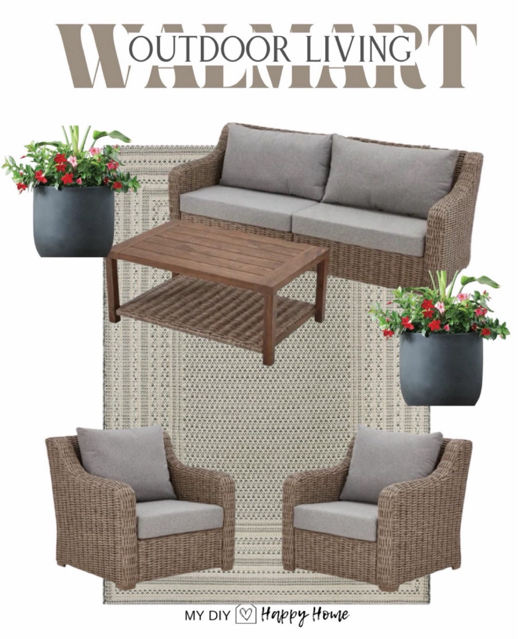 This outdoor furniture set is sold out in the “set”, but is available purchased individually: sofa + table and set of 2 chairs. Also comes with covers! 


Patio furniture 
Outdoor seating 
Outdoor entertaining 
Outdoor furniture 
Walmart finds 
Walmart home 
@walmart 

#LTKFamily #LTKSeasonal #LTKHome