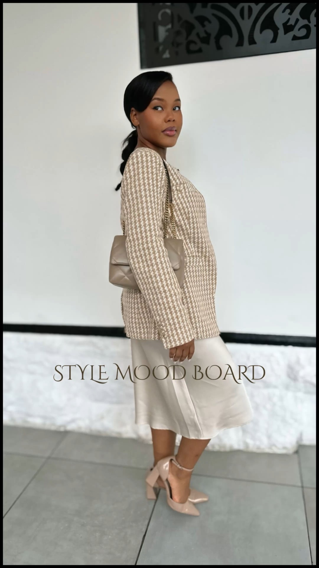A style mood board featuring a timeless neutral look! Perfect for church, an elevated brunch, or a day date! 

#LTKSaleAlert #LTKWorkwear #LTKStyleTip