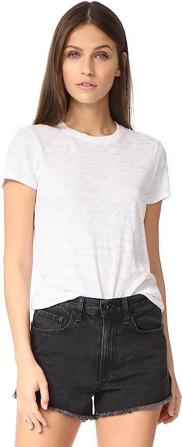 ATM Anthony Thomas Melillo Women's Cotton School Boy Short Sleeve Crew Neck | Amazon (US)