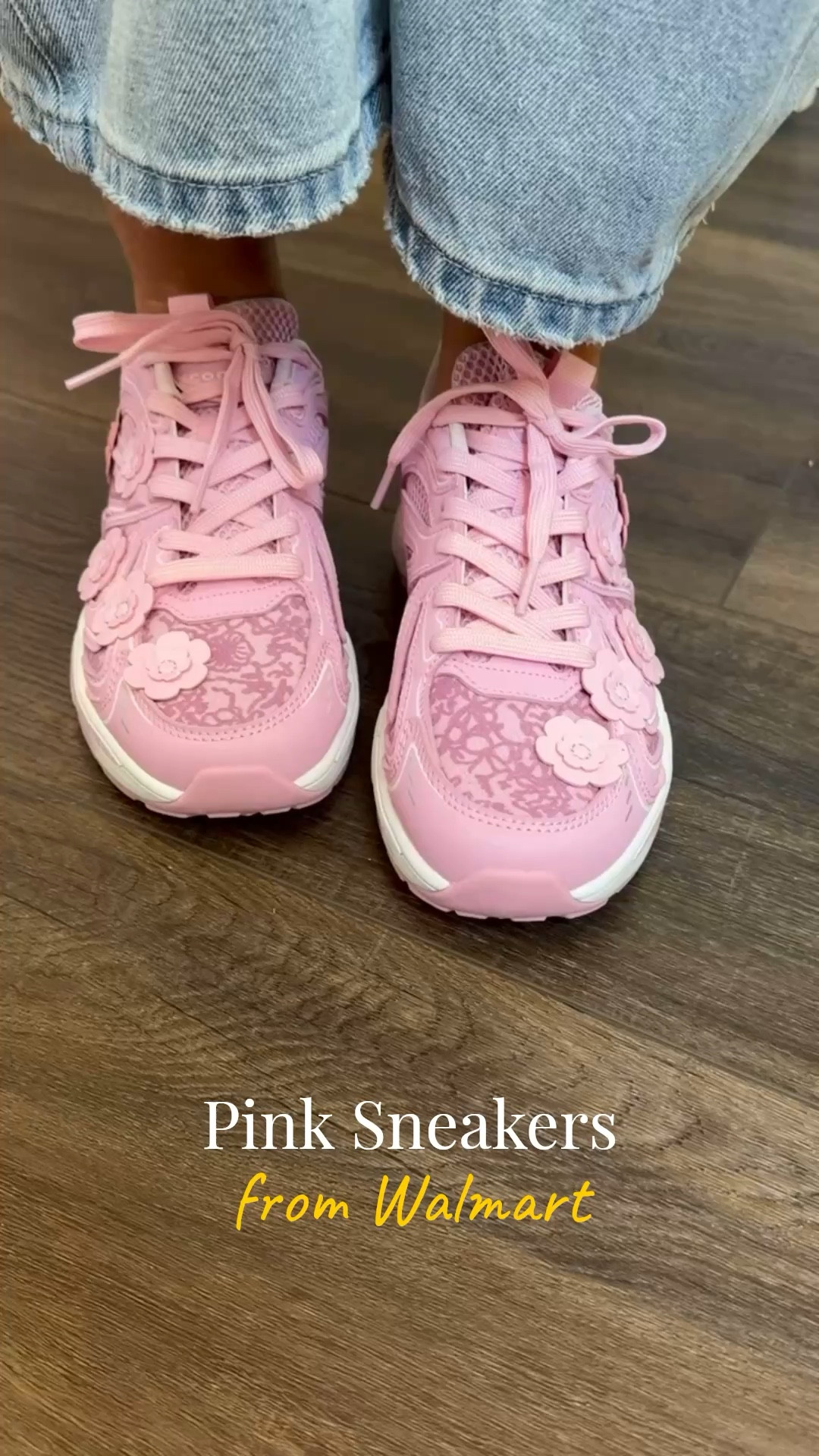These pink sneakers from Walmart are just everything. They are so fun!! 💓

#LTKFestival #LTKSeasonal #LTKKids