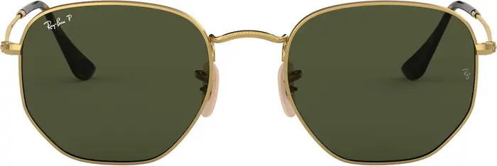 Ray-Ban 51mm Polarized Geometric Sunglasses | Nordstrom | Nordstrom