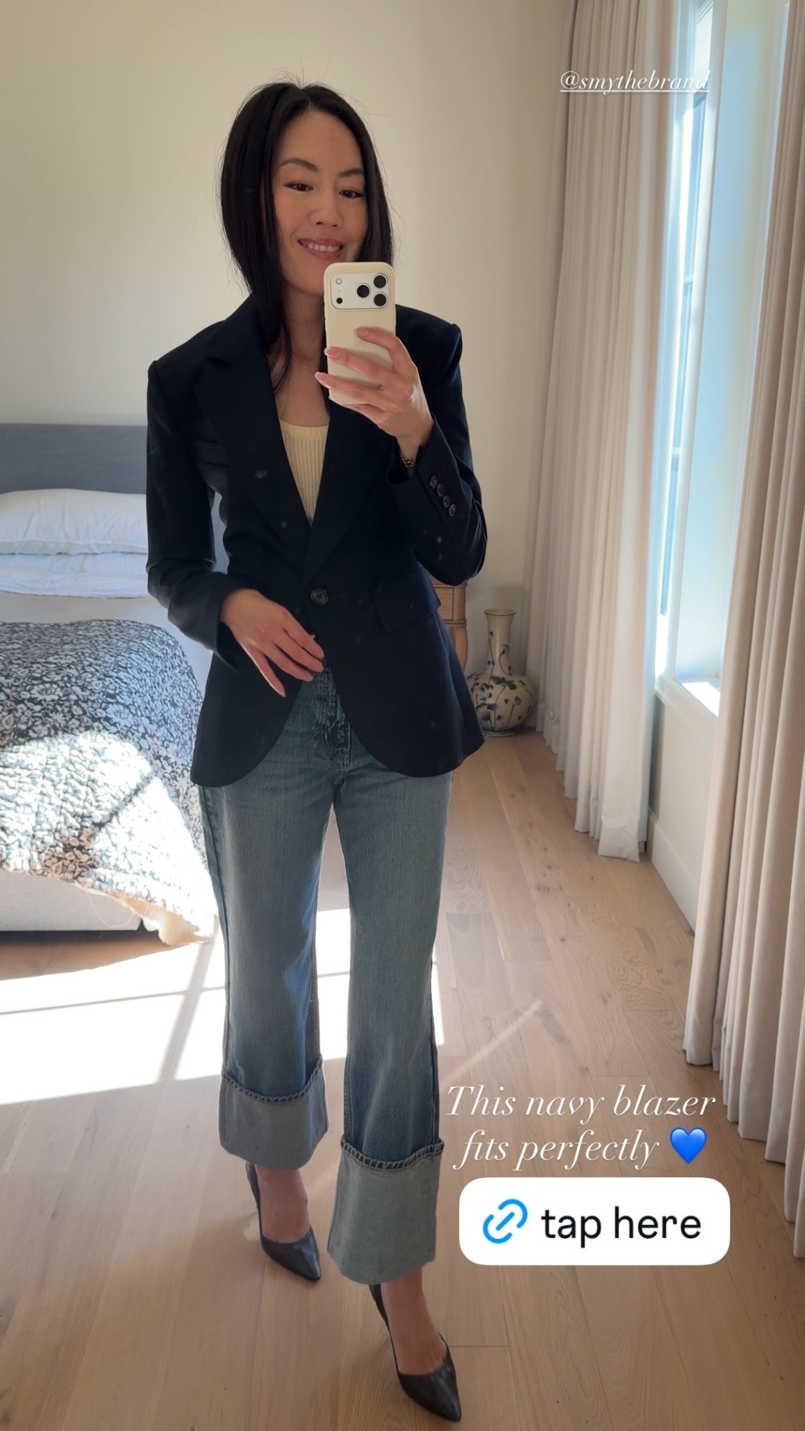 Love a great fitted blazer. Shop the style here. 

#OOTD
#classicstyle
#longjeans
#fittedblazer
#falljacket