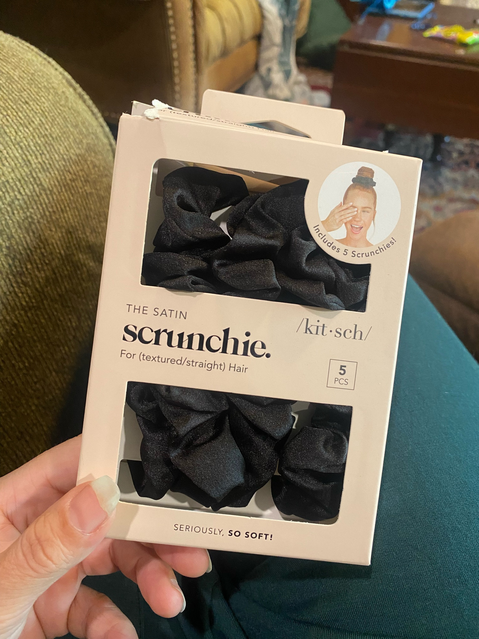 The ONLY silk scrunchie that doesn’t eventually fall out of my hair. I wear them all day and I sleep in them. They also don’t keep my hair so tight that it gives me a headache

#LTKTravel #LTKGiftGuide #LTKBeauty