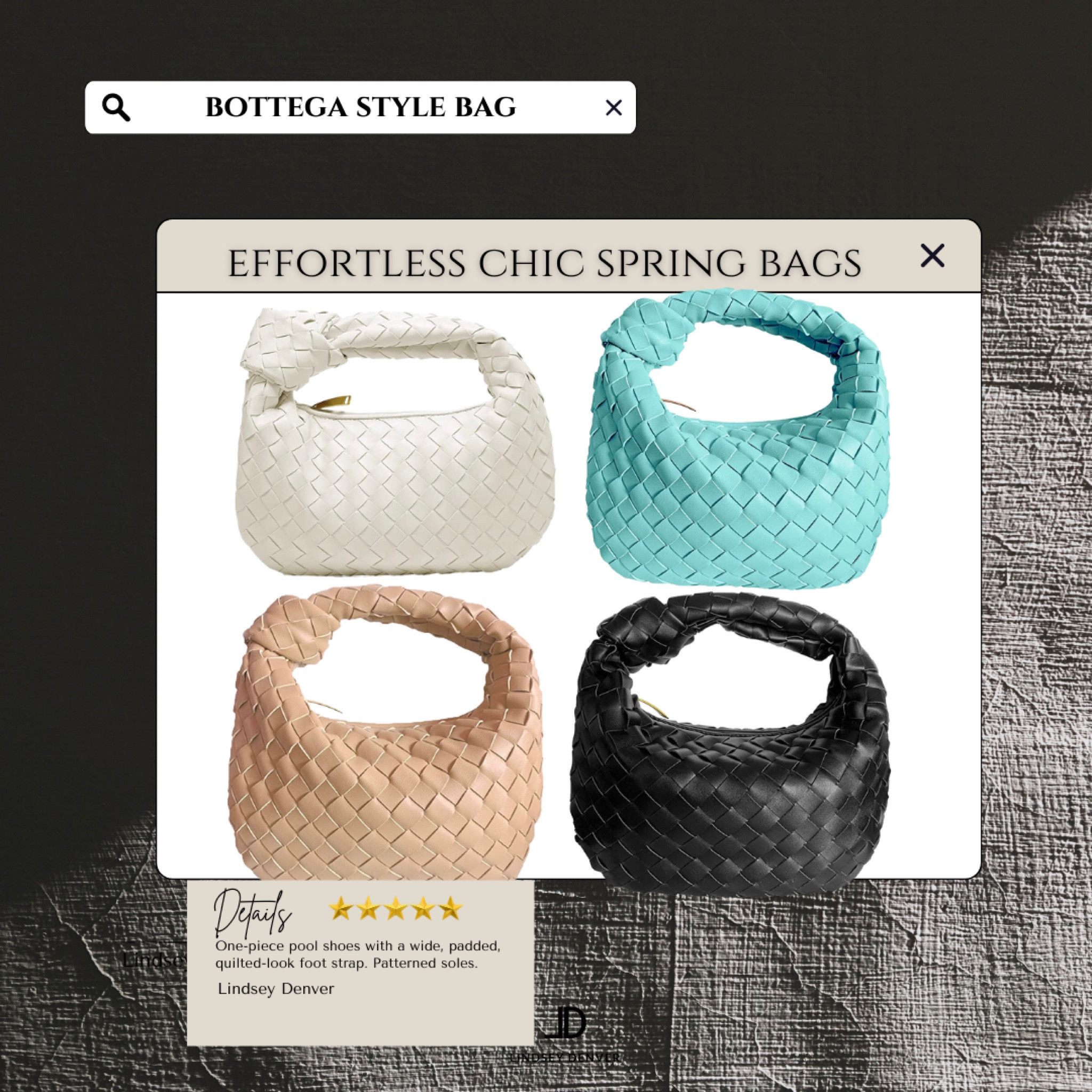Spring and summer must have bag
Bottega Veneta knot clutch dupe



🥂Remember, always wear what makes you feel confident and comfortable while still being yourself.


Bottega Veneta handbags, Bottega Veneta bags, Bottega Veneta leather goods, Bottega Veneta accessories, Bottega Veneta clothing, Bottega Veneta shoes, Bottega Veneta wallets, Bottega Veneta purses, Bottega Veneta clutches, Bottega Veneta totes, Bottega Veneta woven bags, Bottega Veneta shoulder bags, Bottega Veneta hobo bags, Bottega Veneta crossbody bags, Bottega Veneta top handle bags, Bottega Veneta mini bags, Bottega Veneta oversized bags, Bottega Veneta classic bags, Bottega Veneta iconic bags, Bottega Veneta signature bags, Bottega Veneta intrecciato bags, Bottega Veneta knot clutch, Bottega Veneta The Pouch, Bottega Veneta Cassette bag, Bottega Veneta Arco bag, Bottega Veneta Jodie bag, Bottega Veneta Olympia bag, Bottega Veneta Cabat bag, Bottega Veneta Monte Carlo bag, Bottega Veneta Cesta bag, Bottega Veneta BV Angle bag

Follow my shop @Lindseydenverlife on the @shop.LTK app to shop this post and get my exclusive app-only content!

#liketkit 
@shop.ltk
https://liketk.it/48cmj

Follow my shop @Lindseydenverlife on the @shop.LTK app to shop this post and get my exclusive app-only content!

#liketkit #LTKitbag #LTKsalealert #LTKstyletip
@shop.ltk
https://liketk.it/48eMf