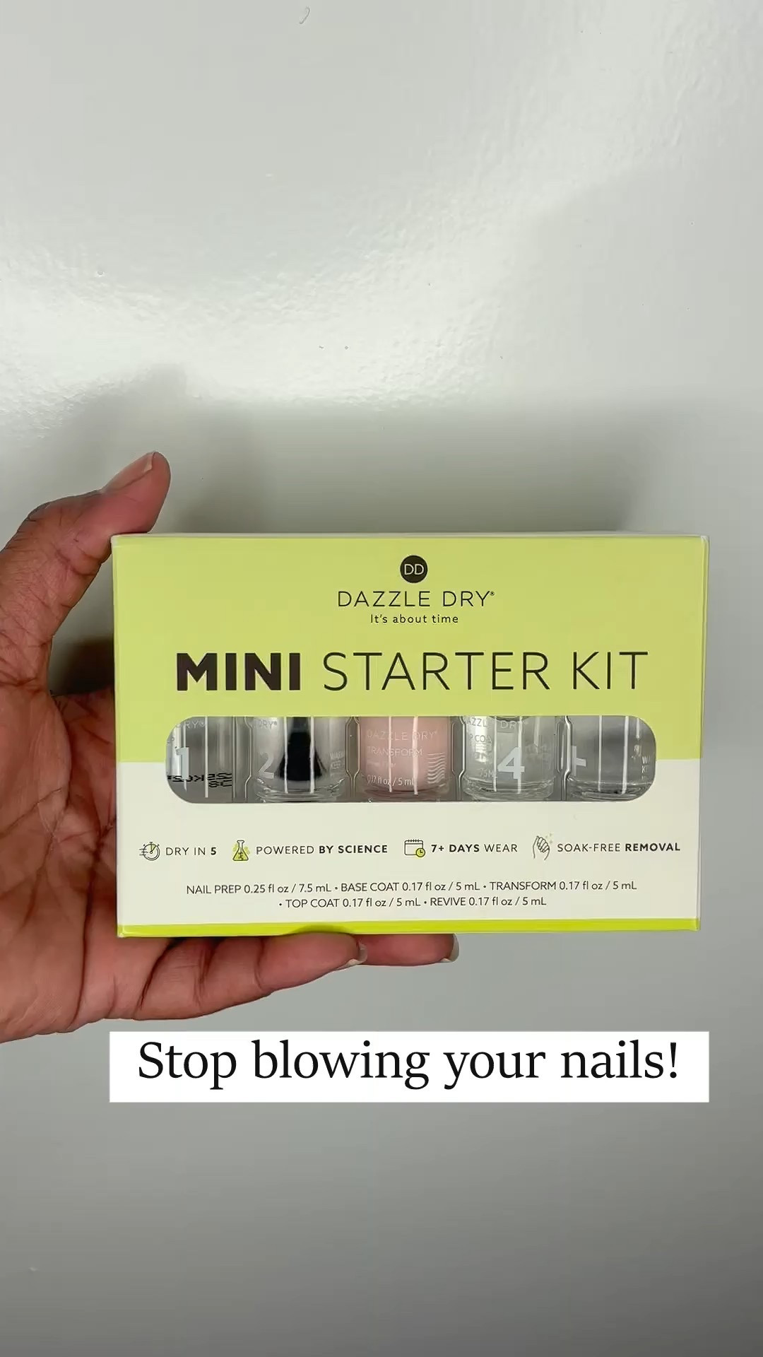 My Secret to a 5-Minute Professional Manicure at Home 💅

I am elated that @Dazzle Dry gifted me their Mini Starter and Flight Kits! I love everything about these. Let’s break my likes down quickly:

- Finally, I can stop blowing my nails dry
- Their small brushes make it easy to use and gives me great precision 
- 5 minutes dry time is the best for a girl on the go like me
- Top notch manicured nails in less then 30 minutes, that’s a game changer for me
- Can last for up to 7 days which saves me so much time

Dazzle Dry is my new go to for home manicures and pedicures ❤️

Guys, you know me, of course I have added these as well as other great finds for Dazzle Dry in my LTK Shop.

#LTKselfcare #LTKBeauty #LTKgrwm