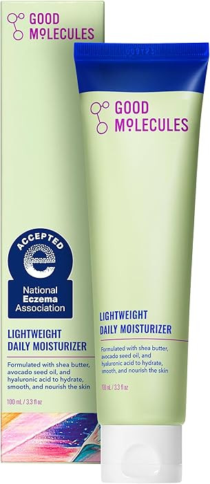 Good Molecules Lightweight Daily Moisturizer Face Cream – 100 ml / 3.38 fl oz - Non-Greasy Faci... | Amazon (US)