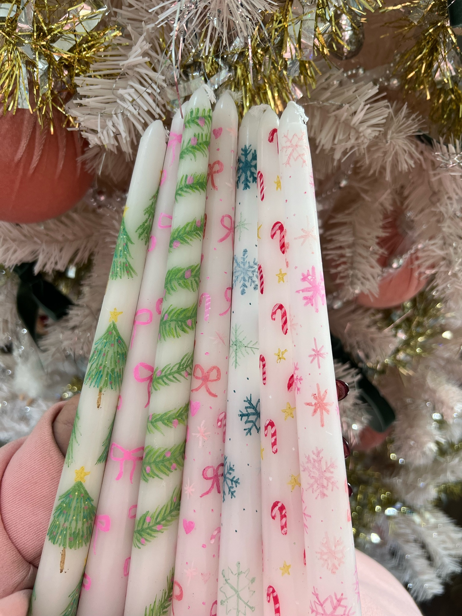 Painted candlesticks for Christmas! 

#LTKHoliday #LTKhome #LTKfindsunder50