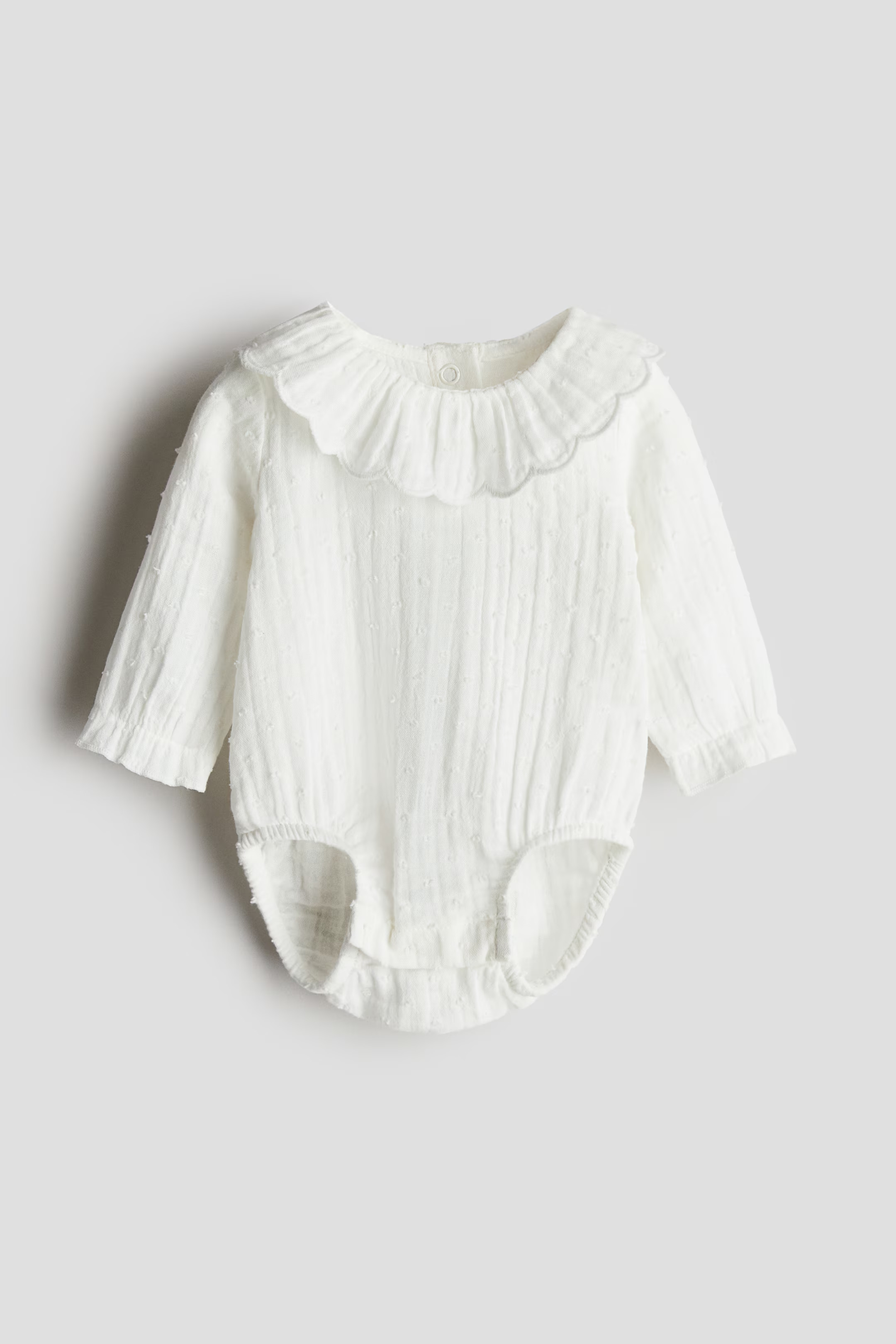 Cotton Muslin Romper Suit | H&M (US + CA)