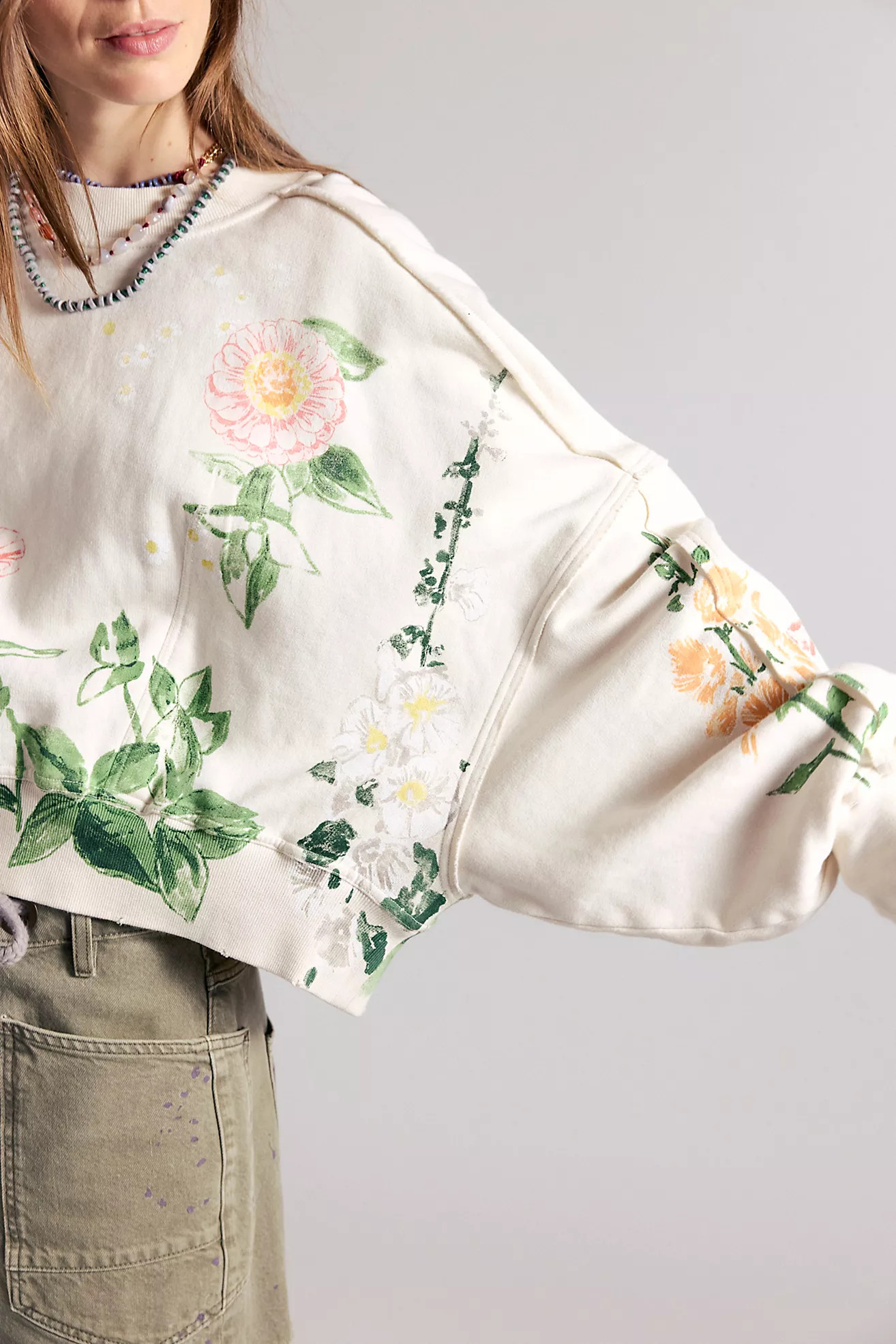 Gaia Sweatshirt | Free People (Global - UK&FR Excluded)