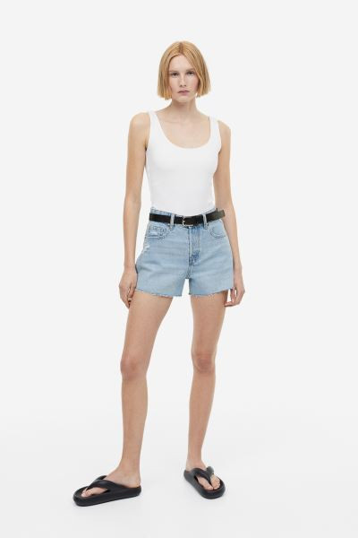 High Denim Shorts | H&M (DE, AT, CH, NL, FI)