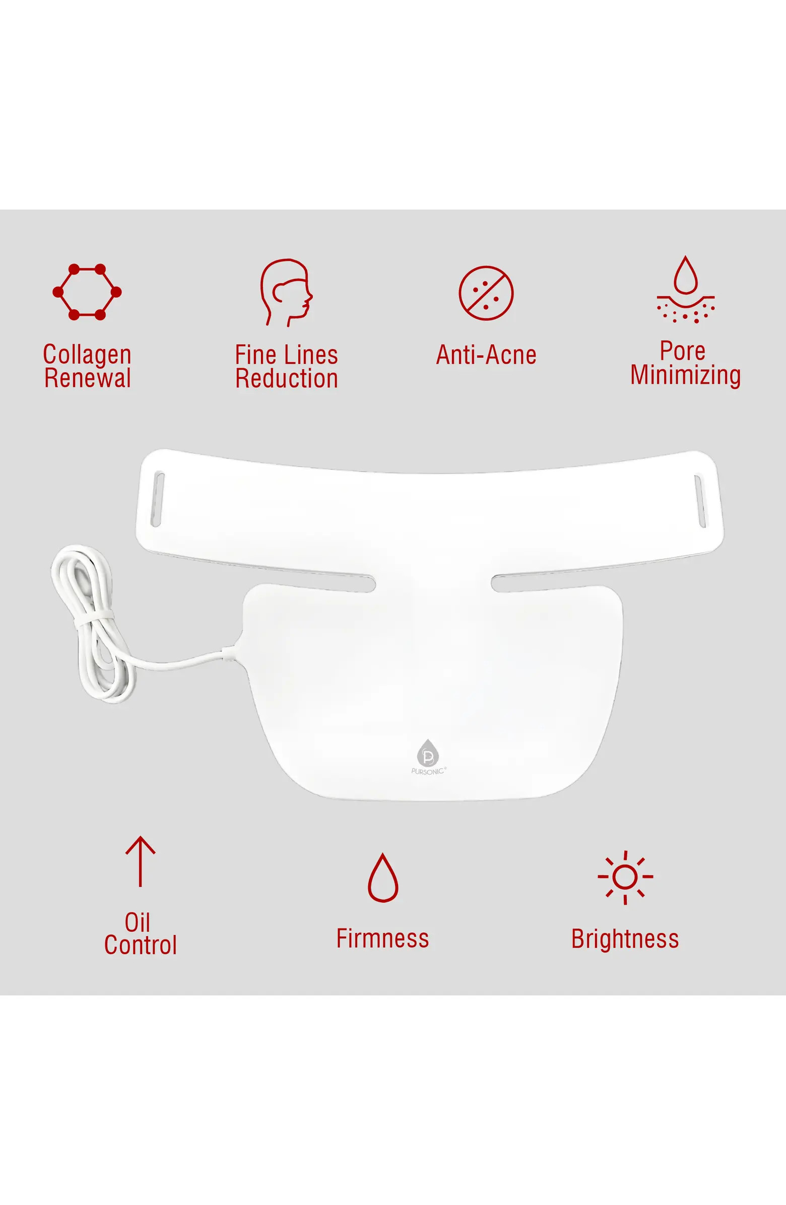 LED Light Therapy Neckplate Rejuvenate Your Neck & Décolleté | Nordstrom