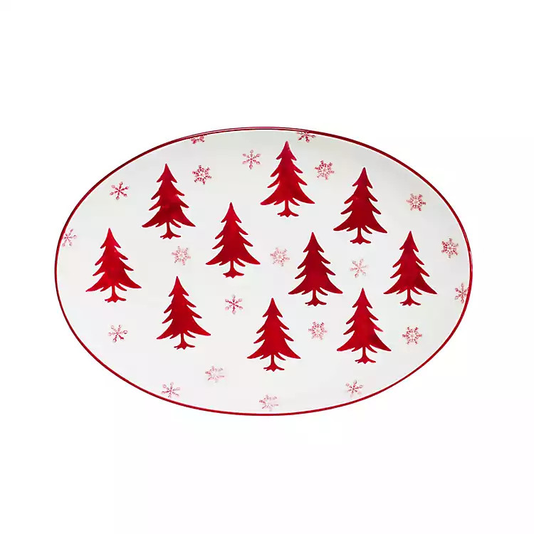 Winterfest Oval Serving Platter | Kirkland's Home