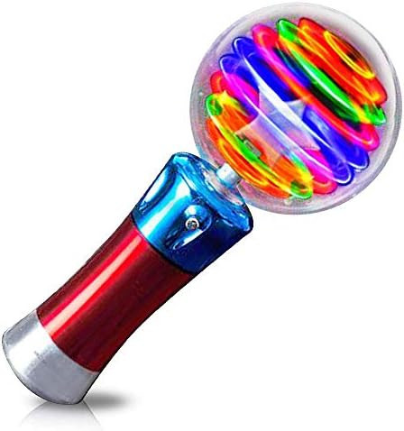 ArtCreativity Spinning Light Up Toy Wand – Magic Ball with LED Lights, Sensory Spinner for Kids... | Amazon (US)