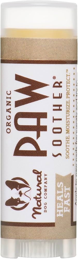 Natural Dog Company Paw Soother Balm, Travel Stick, 0.15 oz, Dog Paw Cream and Lotion, Moisturize... | Amazon (US)