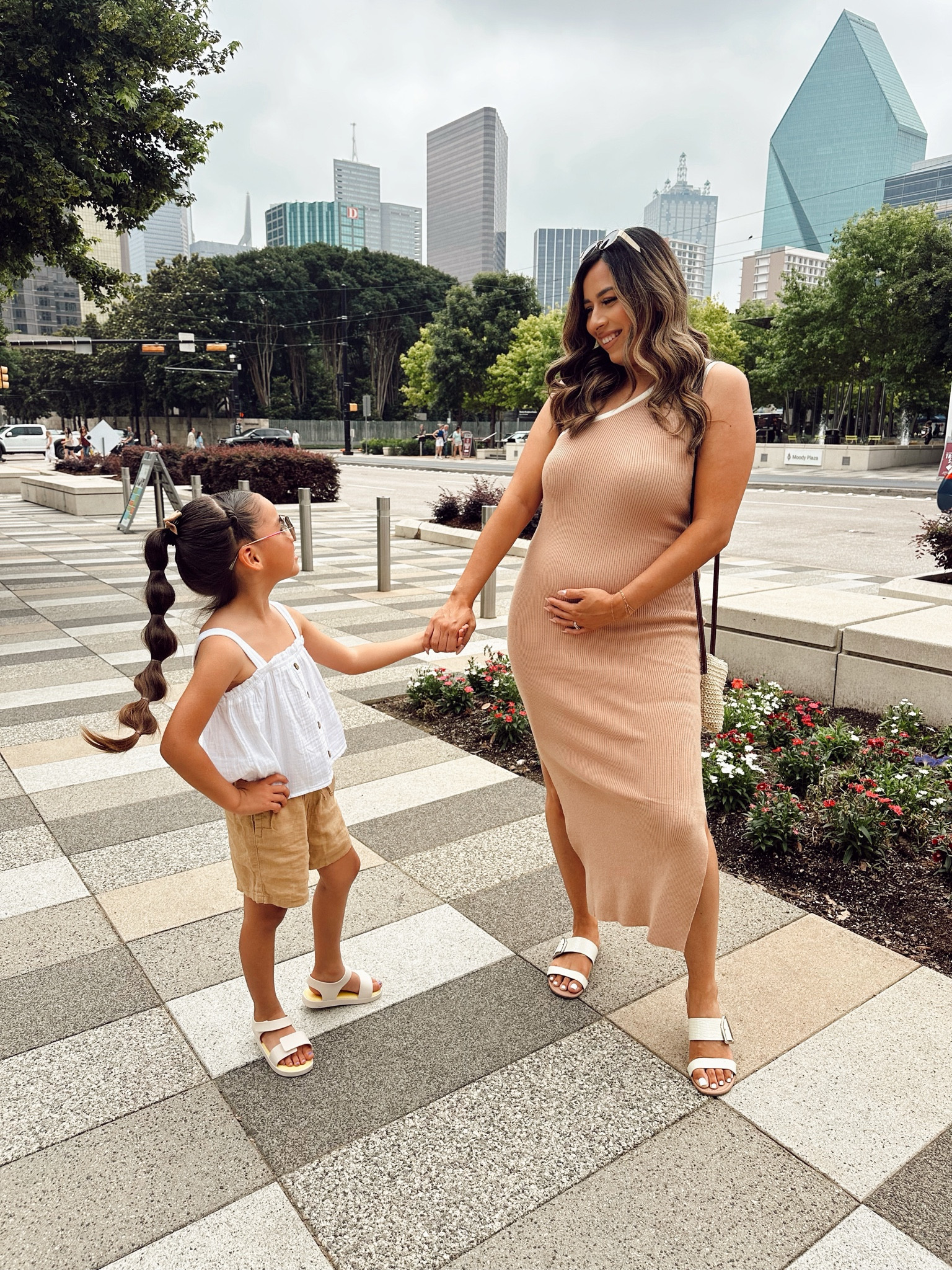 Mommy & Me outfits to explore the city 🫶🏼 

#LTKFamily #LTKBump #LTKStyleTip