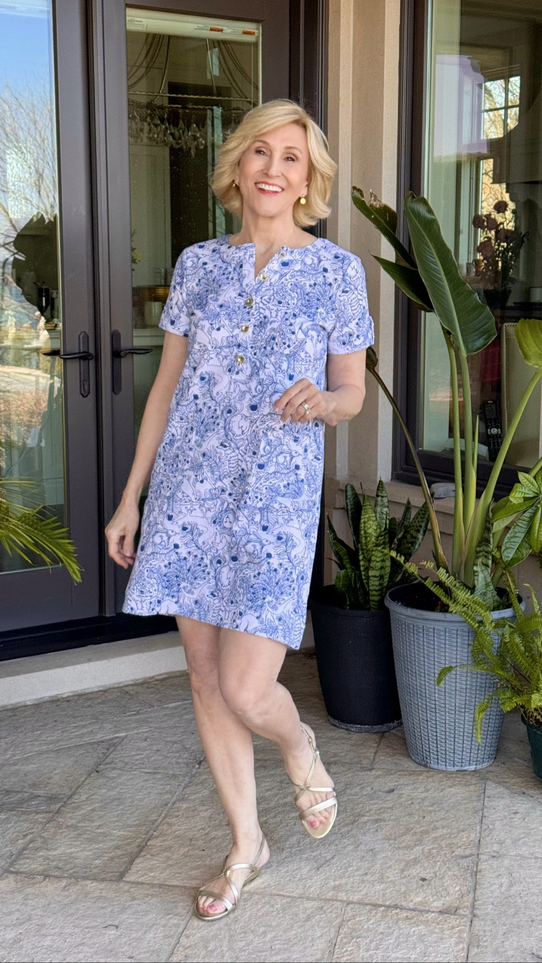 You can never go wrong with a classic Lilly Pulitzer shift dress 💙✨ The fun blue pattern, the easy fit, and that effortless polished feel make this one such a favorite. It’s the kind of dress I’ll keep reaching for all season long.

#LTKOver40 #LTKSeasonal #LTKgrwm