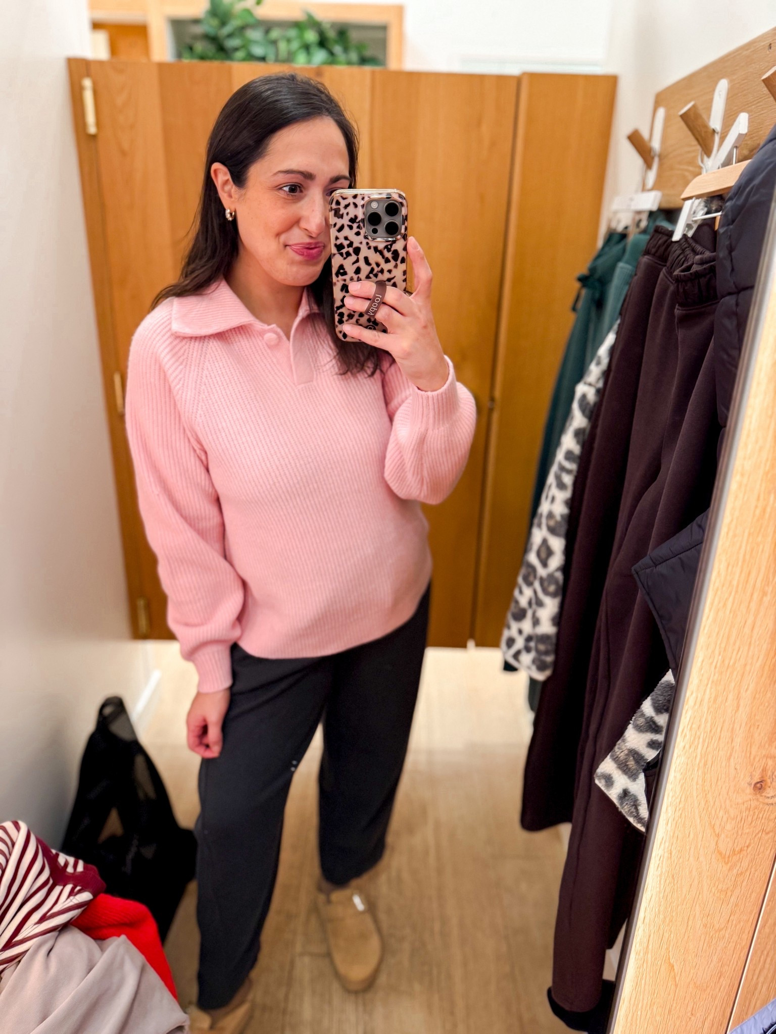 Aerie Black Friday sale
40% off everything 
Sweater: medium
Pants: mediumm

#LTKSaleAlert #LTKGiftGuide #LTKCyberWeek