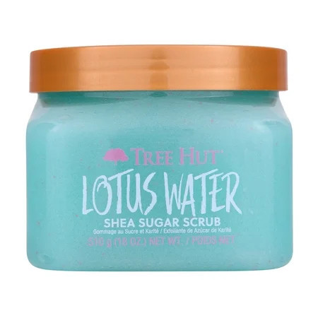 Tree Hut Lotus Water Shea Sugar Body Scrub, 18 oz | Walmart (US)