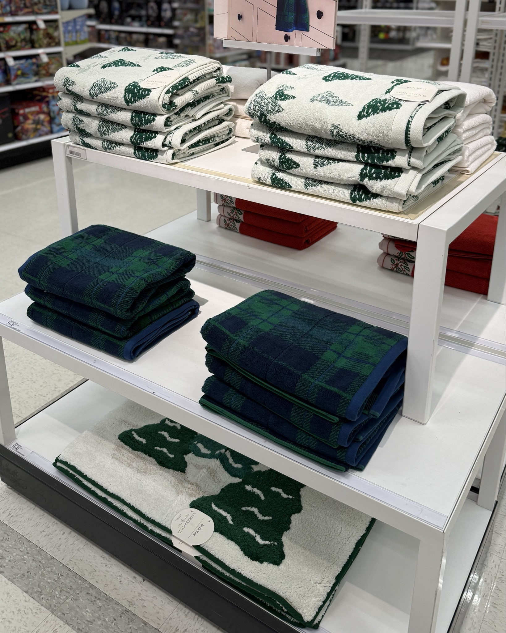 🌲New arrival Holiday bath towels and rugs! 

#LTKSeasonal #LTKHome #LTKFindsUnder50