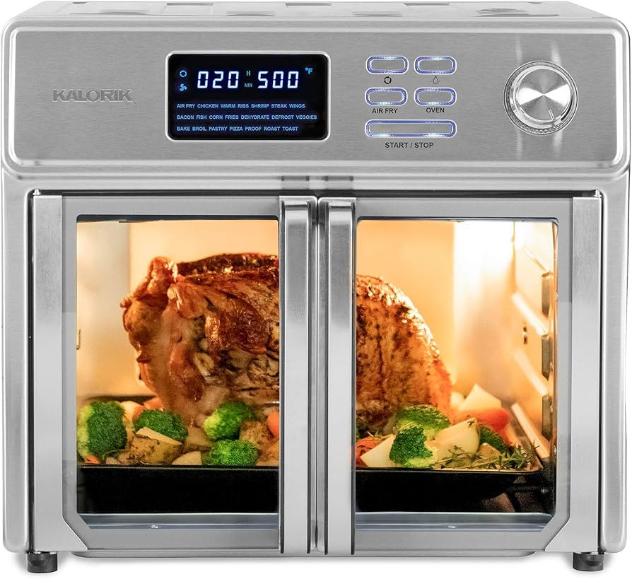 Kalorik® MAXX® Digital Air Fryer Oven, 26 Quart, 10-in-1 Countertop Toaster Oven & Air Fryer Co... | Amazon (US)