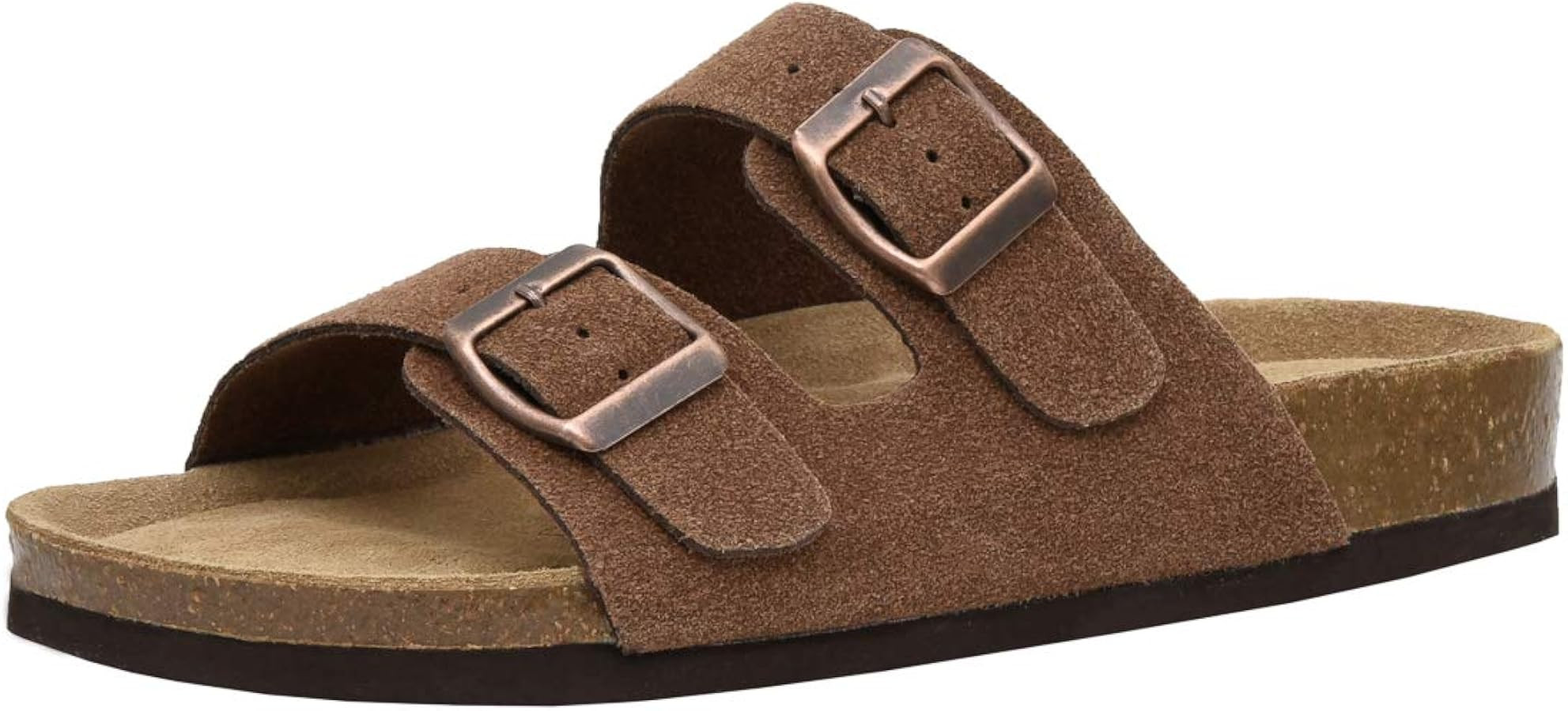 CUSHIONAIRE Women's Lane Cork Footbed Sandal With +Comfort, | Amazon (US)