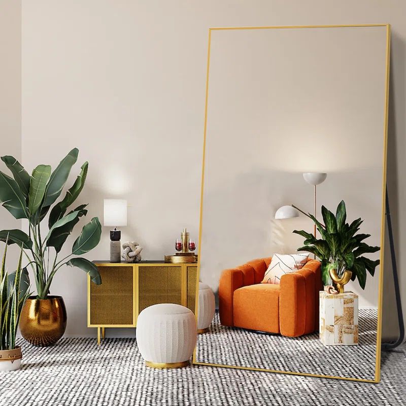 Kahle Rectangle Metal Mirror | Wayfair North America