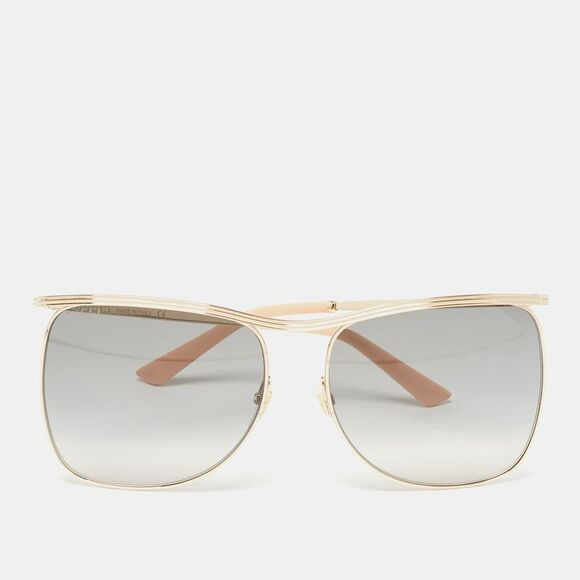 Gucci Black/Gold Gradient GG0820S Square Sunglasses | Poshmark