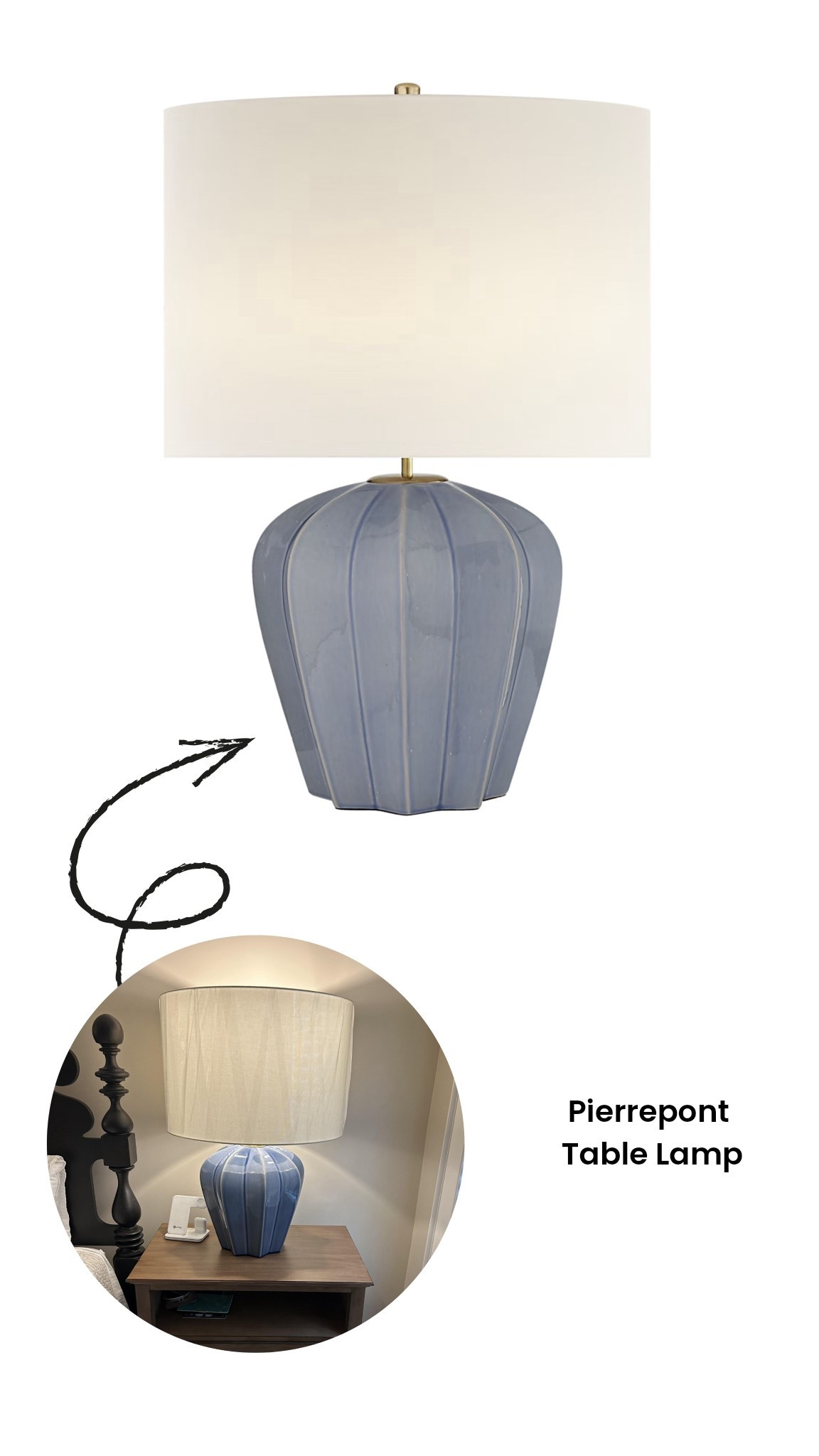 Pierrepont table lamp! 