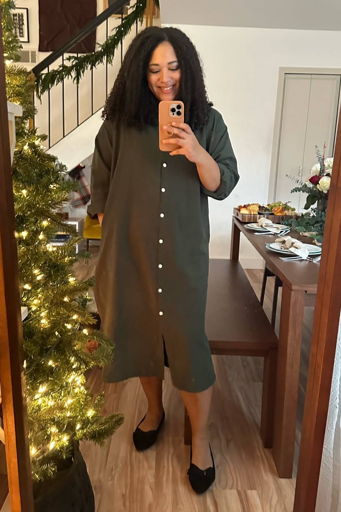 Love this fit! As a dress or tunic 🤎