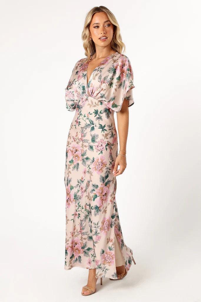 Ricki Maxi Dress - Pink Floral | Petal & Pup (AU)