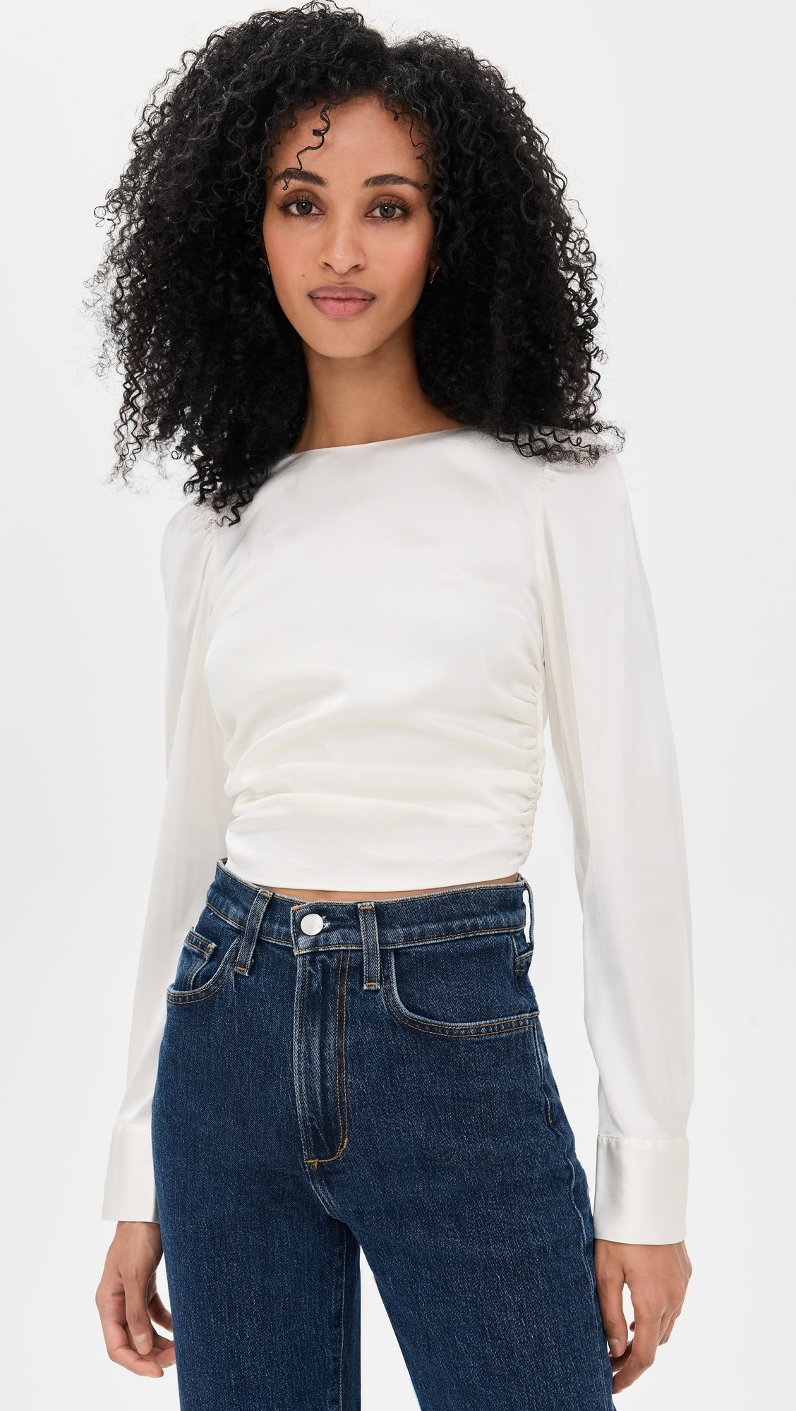 The Marie Tie Back Blouse | Shopbop
