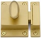 Emtek 2270 Cabinet Latch Available in 10 finishes (Satin Brass (US4)) | Amazon (US)