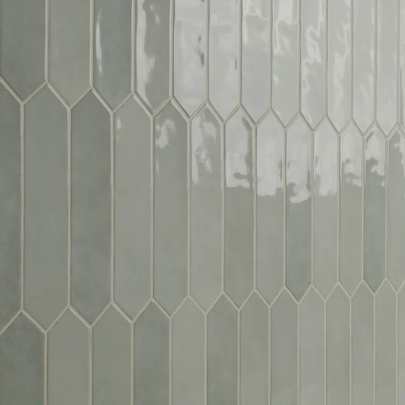 Renzo 2.5" x 13" Glossy Ceramic Picket Wall Tile | Wayfair North America