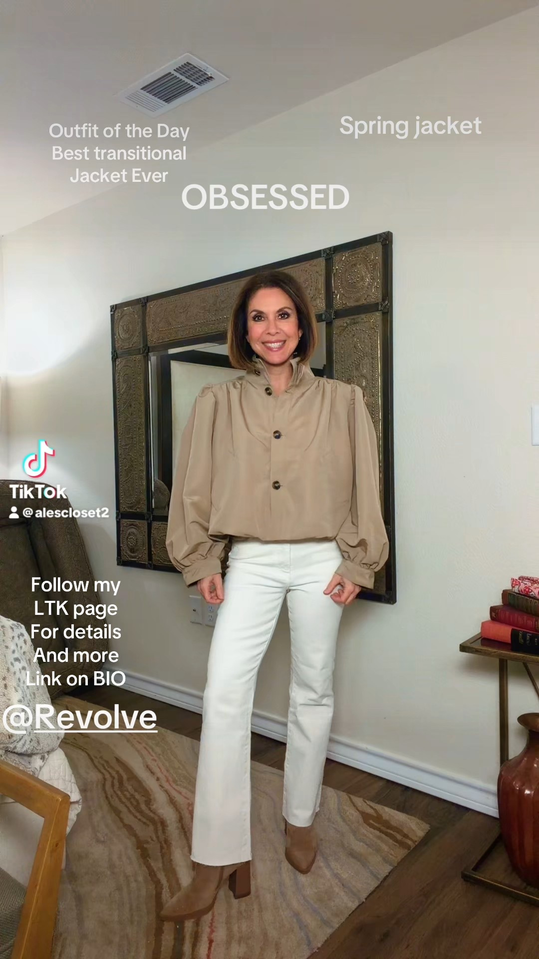 Friends, I’ve been on the hunt for the perfect transitional jacket and this one from Revolve checks all the boxes.
It’s lightweight, cool, and such a statement piece—definitely a keeper. The price is great, and the Afterpay option makes it even better.
I wore it out last night and paired it with my new ecru jeans from Kut, which I’ve honestly been wearing almost every day lately 😅
So easy to style and so flattering—check them out, you won’t regret it.

Wearing XS in the jacket and 00 in the jeans.
Links below. Thank you so much for stopping by 🤍


#ltkstyle
#springtransitional
#neutralsoutfit
#everydayfashion
#revolvefinds
#kutfromthekloth
#chiccasual
#wearonrepeat

#LTKOver40 #LTKSeasonal